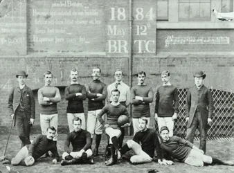 Rosendale Road School: voetbalteam, 1884