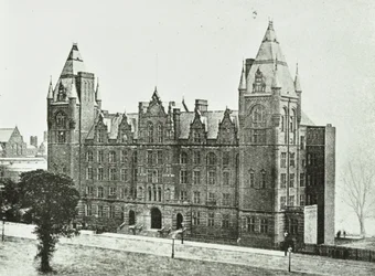 Royal College of Music: exterieur, 1894