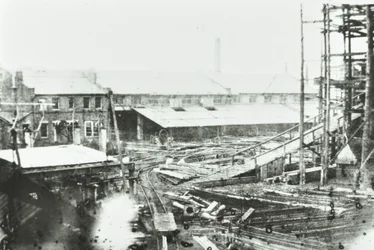 Samudas Scheepswerf, Londen, 1863