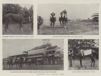 Scènes in Ascot, 1901