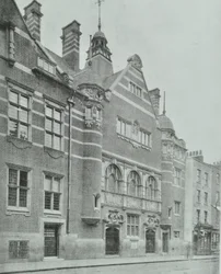 Shoreditch Openbare Baden: exterieur, 1898