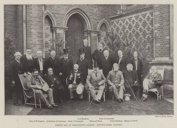 Speech Day op Wellington College, vooraanstaande bezoekers