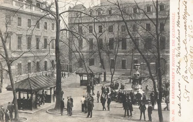 St Bartholomews Hospital en The Quadrangle
