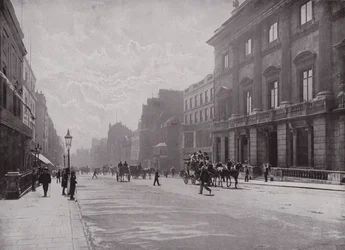St Jamess Street, Piccadilly, kijkend naar het zuiden