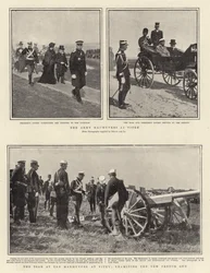 De Legermanoeuvres bij Vitry, de Tsaar bij de Manoeuvres, Onderzoek van het Nieuwe Franse Kanon