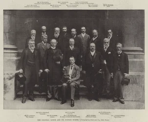 Het Koloniaal Bureau en zijn Jubileumgasten