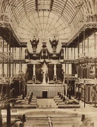 De kolossen van Aboo Simbel, voltooid