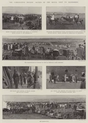 De Kroningsparade, Scènes van het Koninklijk Bezoek aan Aldershot