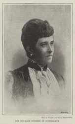De douairière hertogin van Sutherland