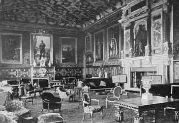 De James I Tekenzaal, Hatfield House, gepubliceerd in The Graphic, 19 juli 1902