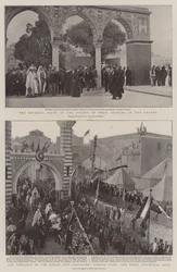 De keizer in het Heilige Land