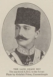 De overleden Ghani Bey