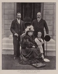 Het nieuwste portret van de koningin