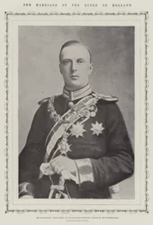 Het huwelijk van de koningin van Holland