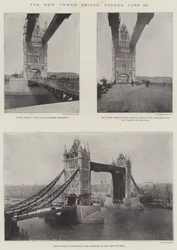 De Nieuwe Tower Bridge, geopend op 30 juni