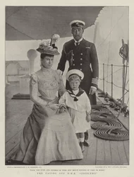 Het aflossen van HMS Crescent