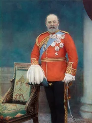 De Prins van Wales, toekomstige Koning Edward VII