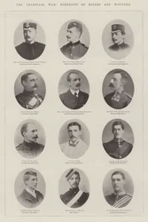 De Transvaalse Oorlog, Portretten van gedode en gewonde