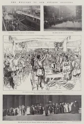 Het welkom aan onze burger soldaten