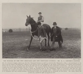 De winnaar van de Two Thousand en One Thousand Guineas, Mr R S Sieviers Sceptre