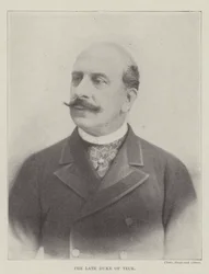 De overleden hertog van Teck