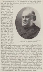 De overleden Mr Edwin Fownes