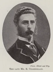 De overleden Mr R Chamberlain