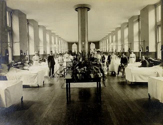 Victoria-afdeling in St. Thomas Hospital, Londen, ca. 1900