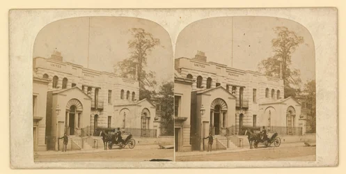 Whitehall Court of Yard, Vanbrugh House, gesloopt 1898