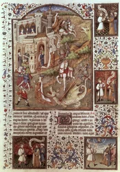 17294, fol 448 St. George doodt Draken