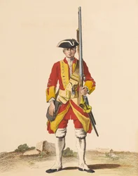 29e Regiment Voetvolk, circa 1742