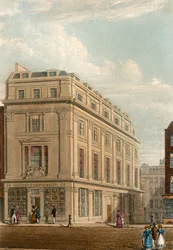 96 Strand, Londen; Ackermann Bibliotheek, Repository of Arts