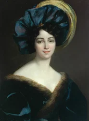 Een modieuze dame