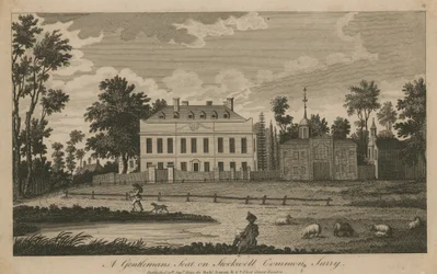 Een herenhuis op Stockwell Common, Surrey
