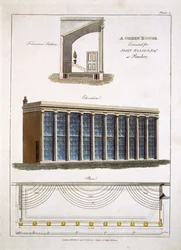 Een kas voor John Elliott in Pimlico, Londen, 1806