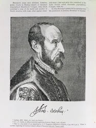 Abraham Ortelius illustratie uit Volume IV van 