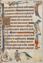 Add. 42130, f.61, Dokter die een patiënt aderlating geeft, uit 