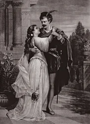Advertentie voor Romeo en Julia, in het Opera House