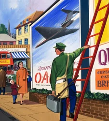 Reclameafficheplakker