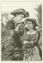 Agnes en Ethel vinden het vogeltje