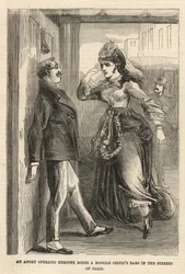 Een boze operadiva slaat een vijandige criticus