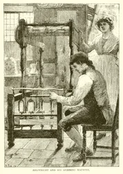 Arkwright en zijn spinmachine
