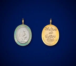Badge voor de Walton en Cotton Club, opgericht 19 maart 1871