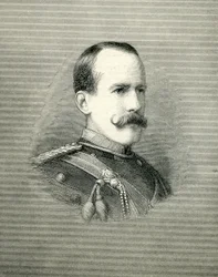 Baron Vernon, tweede in het House of Lords, illustratie uit The Graphic februari, 1884