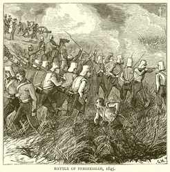 Slag bij Ferozeshah, 1845