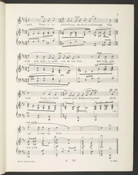 „Heldere lachende ogen. Rondeau (lied). De woorden uit het Frans van Christine de Pisan door Gilbert Pass”, door Gilbert A. Alcock