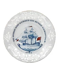 Bristol Delft bord, waarschijnlijk Richard Frank van Redcliffe