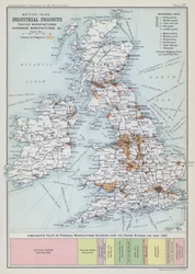 Britse eilanden industriële producten, textielproductie, hardwareproductie enz.