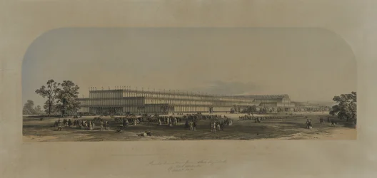Gebouw voor de Grote Tentoonstelling in Londen