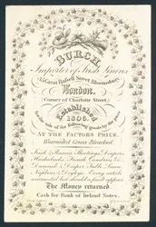 Burch, importeur van Ierse linnen